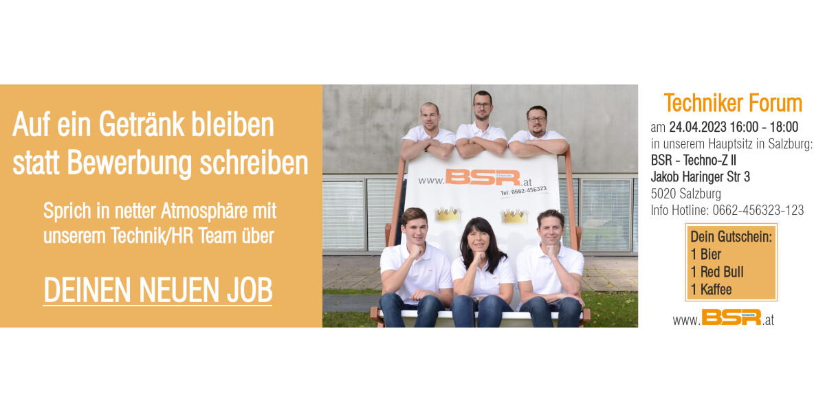 Techniker Forum - Dein Job bei BSR - 