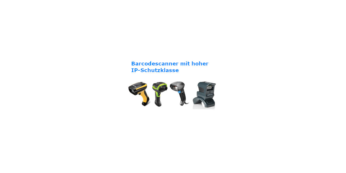 Barcodescanner mit hoher IP-Schutzklasse - Barcodescanner mit hoher IP-Schutzklasse