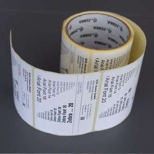 Vorgedruckte Barcode Etiketten