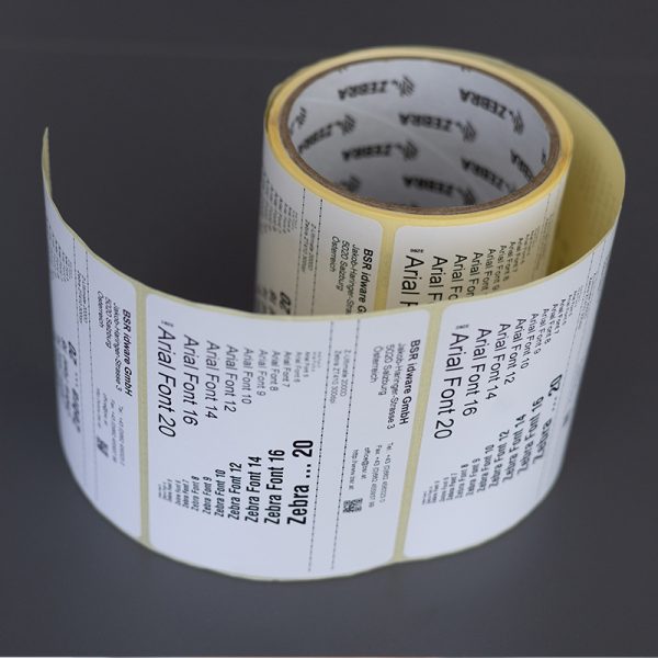 Vorgedruckte Barcode Etiketten