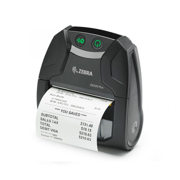 Zebra ZQ300-Plus Serie tragbare Etikettendrucker – Bild 3